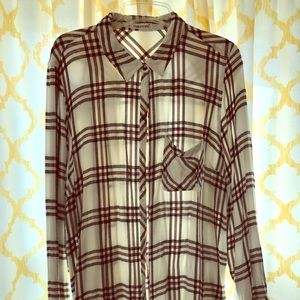 Super cute flannel, like new